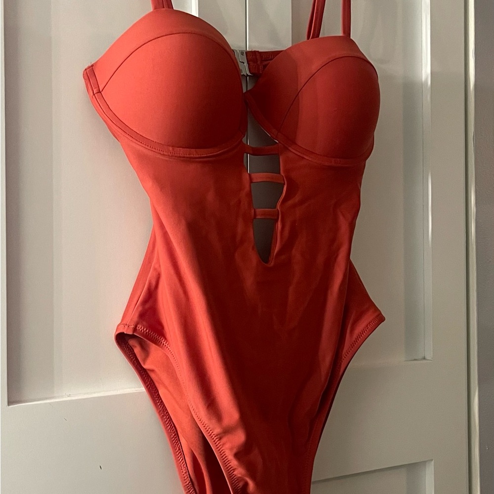 Cupshe Red One Piece Swimsuit